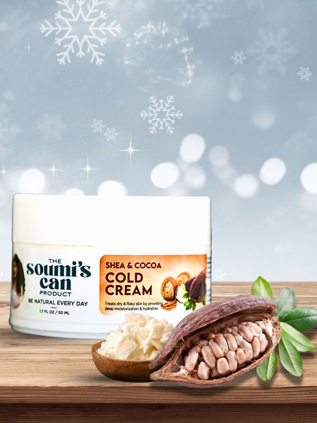 THE SOUMI'S CAN PRODUCT Set Of 2 Shea & Cocoa Cold Cream - 50ml Each-image-43