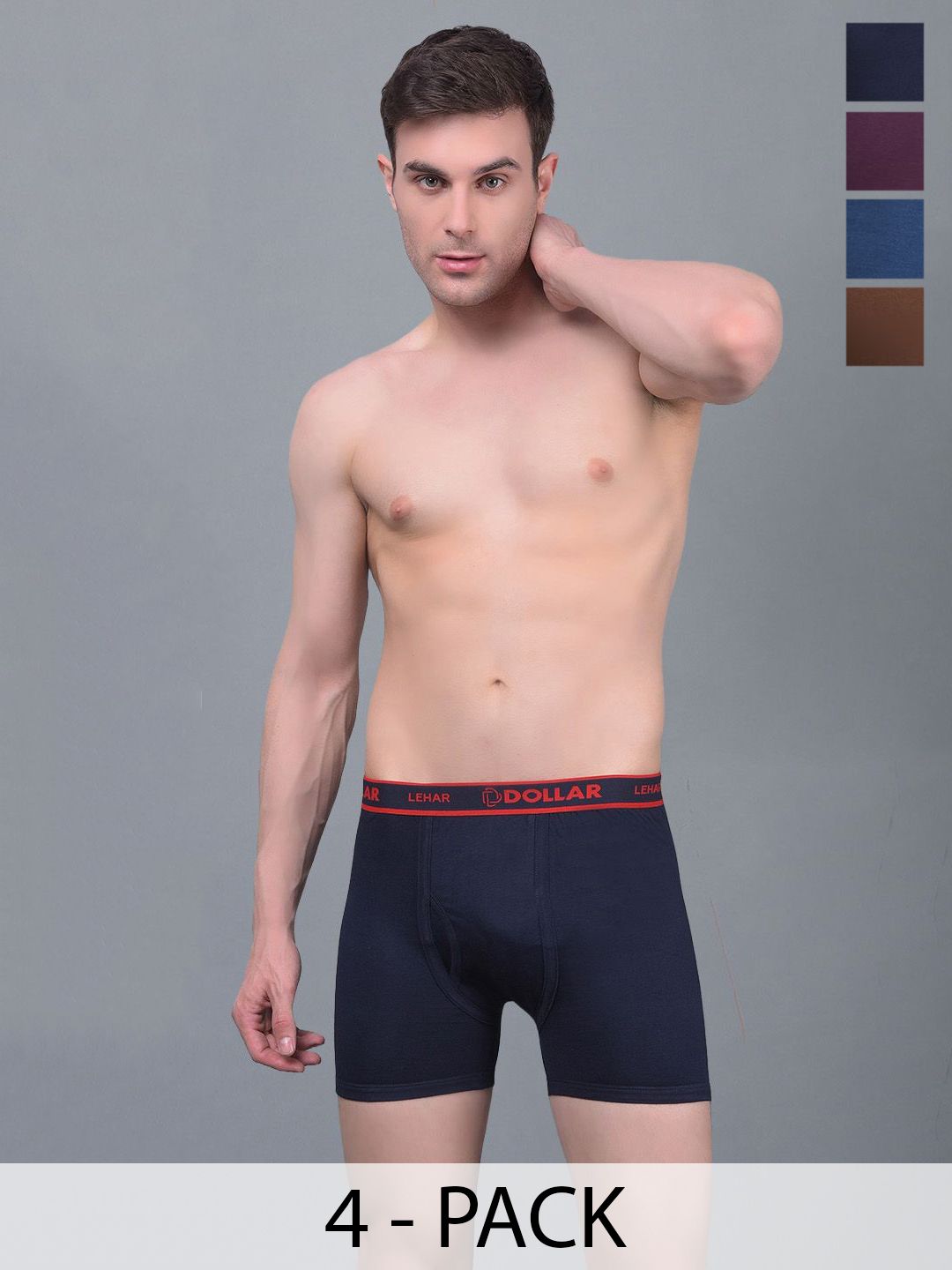 Dollar Lehar Pack of 5  Assorted Cotton Trunk-MLHTR-06-AST1-PO5-picture-31