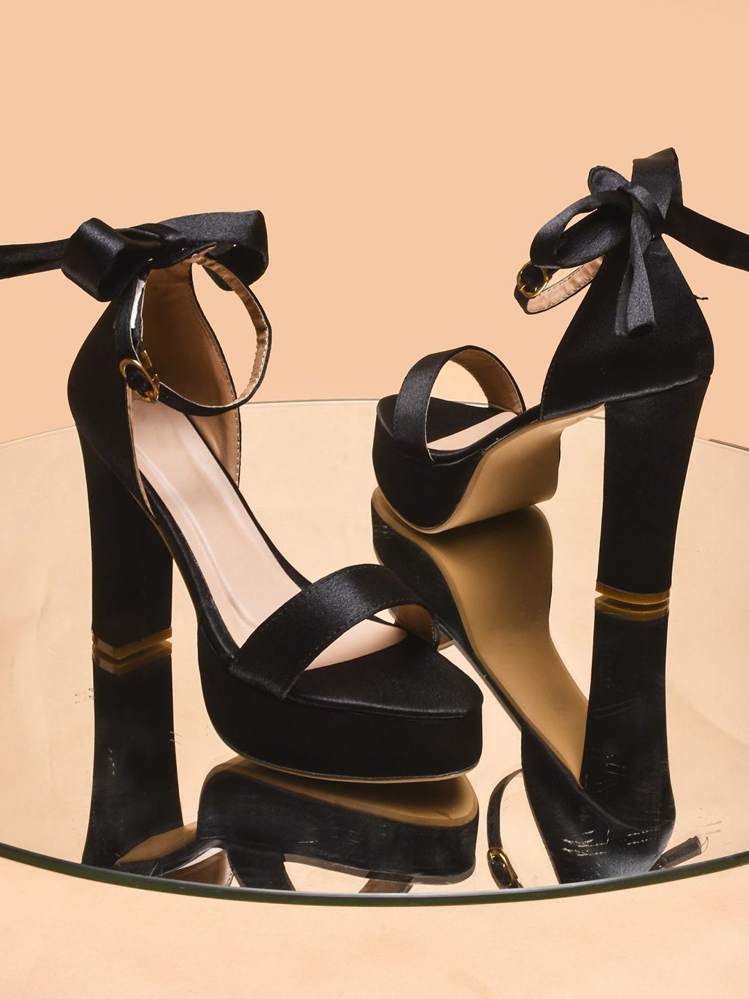 Try Me Suede Party Block Sandals with Tassels-picture-26