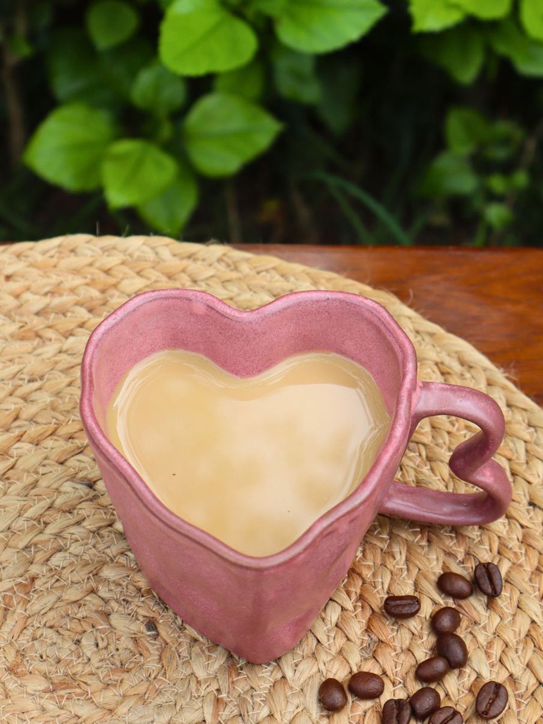 WEAVING HOMES Pink Solid Ceramic Glossy Mugs Set of Cups and Mugs-image-20