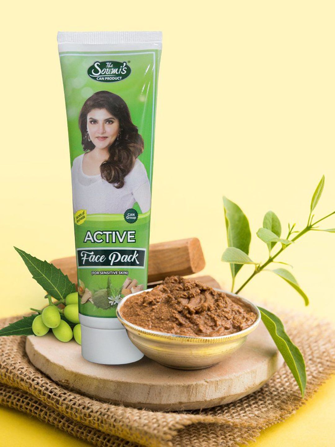 THE SOUMI'S CAN PRODUCT Active Set Of 2  Face Pack-125g Each-picture-39
