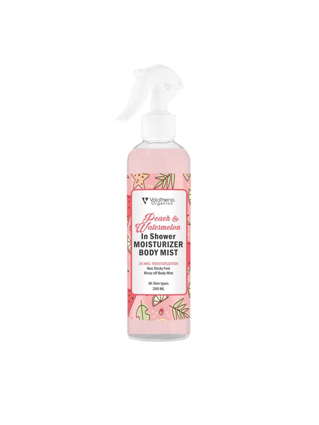 Volamena Organics Peach & Watermelon In Shower Moisturizer Body Mist - 200 ml-picture-39