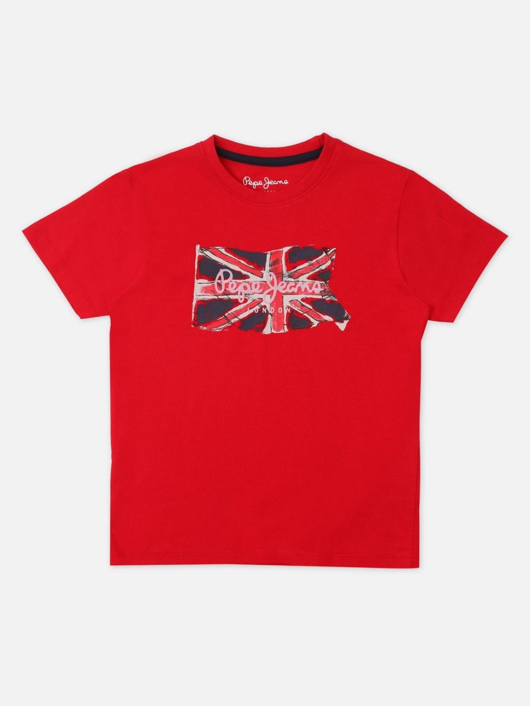 Pepe Jeans Boys Graphic Printed Round Neck Cotton T-shirt-picture-20