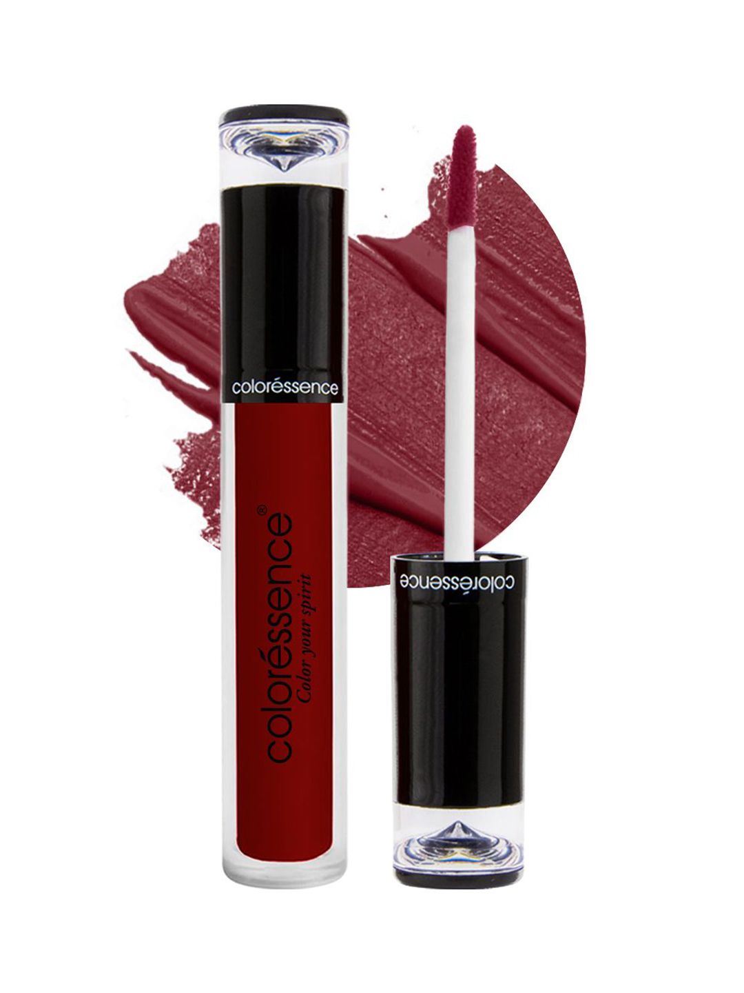Coloressence Lipstay Transfer Proof Liquid Lipstick - 4ml - Red Sangria- LTP - 2-picture-45