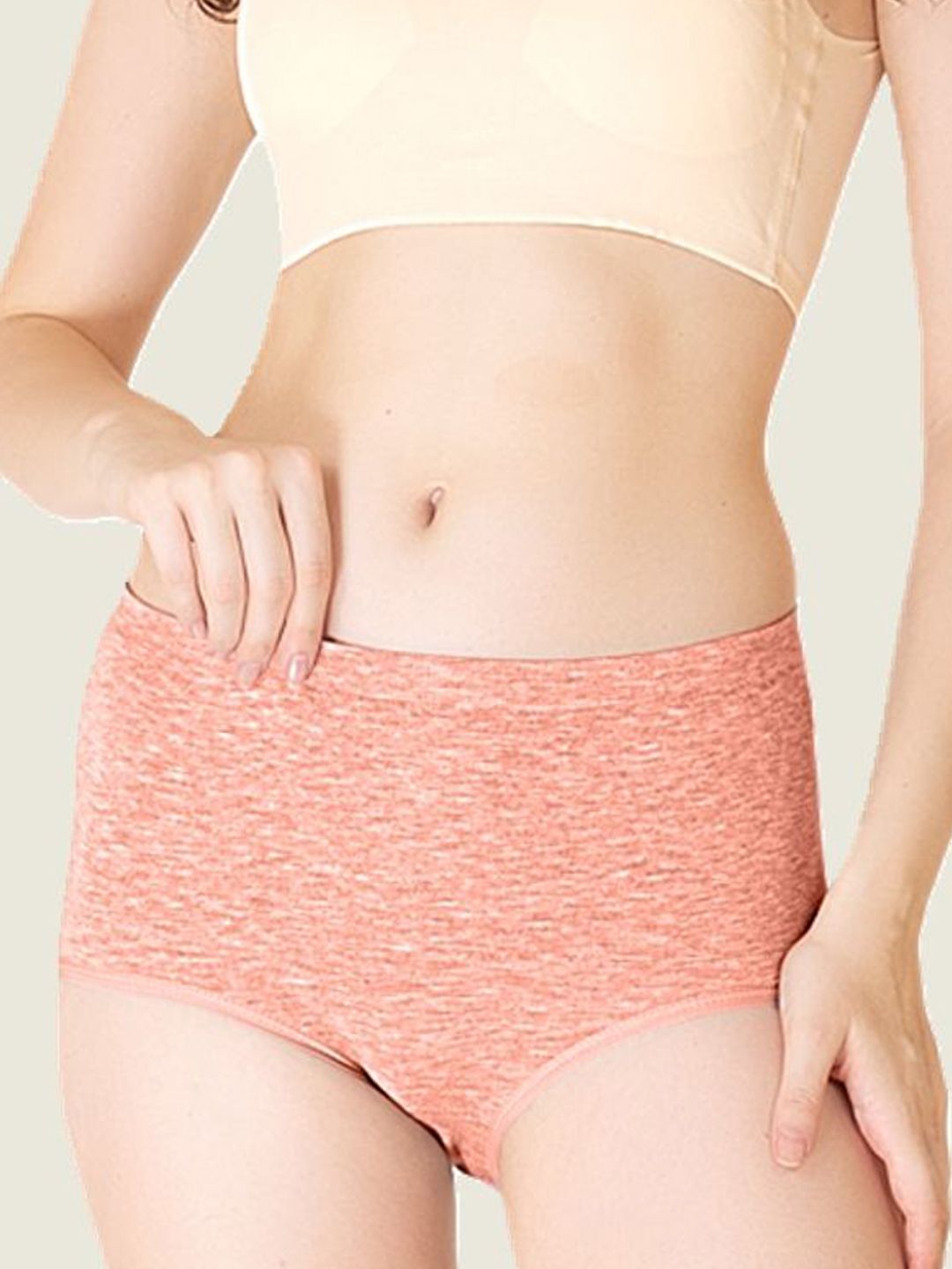 Luella Cotton Seamless Mid-Rise Hipster Briefs-picture-24