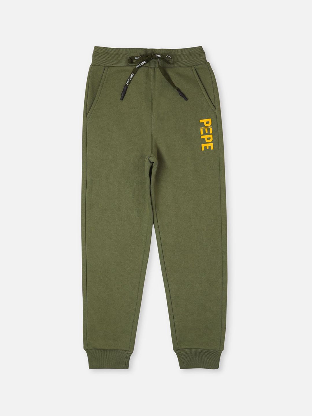 Pepe Jeans Boys Ribbed Waist Knit Joggers-picture-54