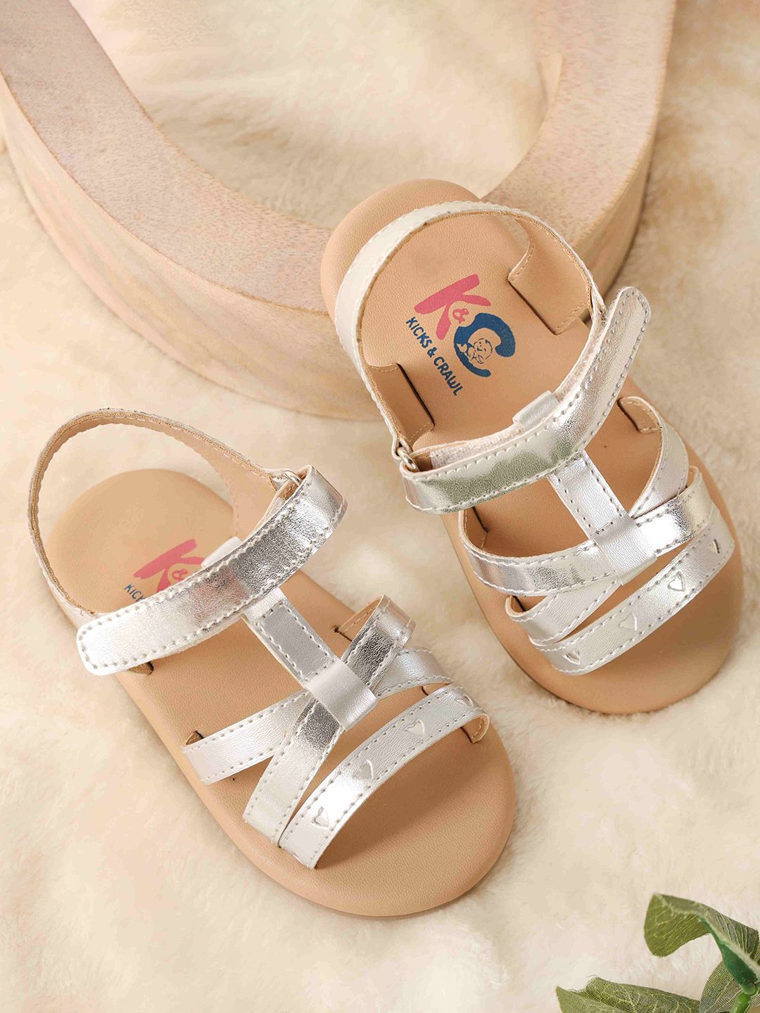 KICKS & CRAWL Girls Open Toe Flats-picture-30