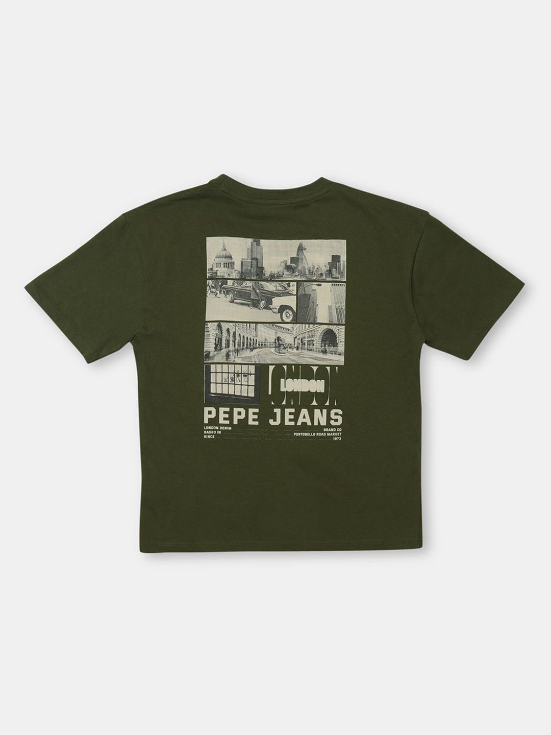 Pepe Jeans Boys Graphic Printed Round Neck Cotton T-shirt-picture-29