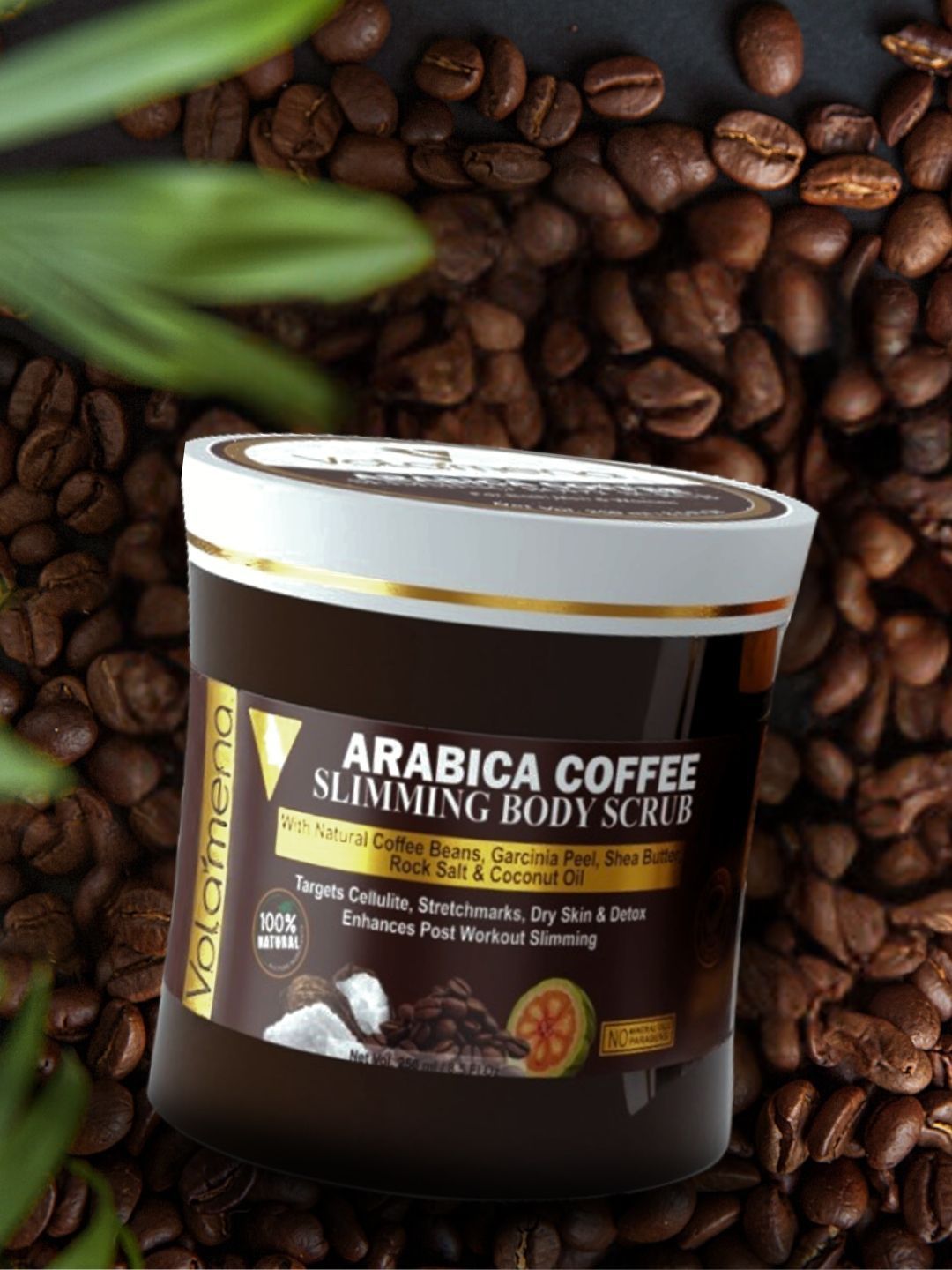 Volamena Arabica Coffee Slimming Body Scrub - 250 ml-picture-21
