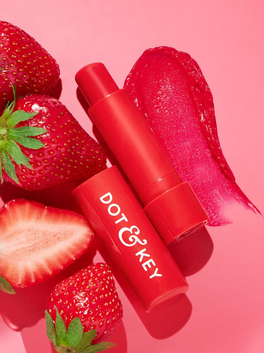 DOT & KEY Barrier Repair Hydrating Lip Balm SPF 50-4.5g-Strawberry Red-picture-37