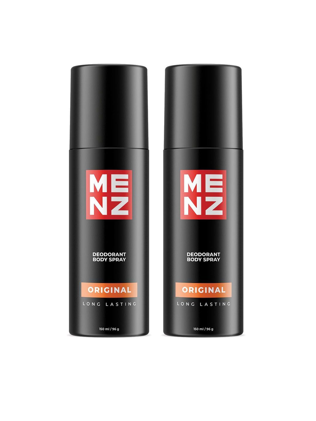 MENZ Men Set Of 2 Original Long Lasting Deodorant Body Spray 150 ml Each-image-36