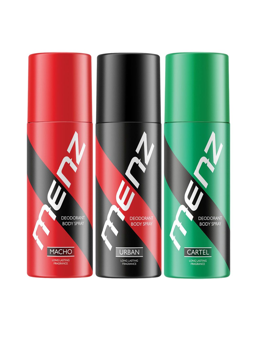 MENZ Men Set Of 3 Macho, Urban & Cartel  Deodorant Body Spray 150 ml Each-picture-28