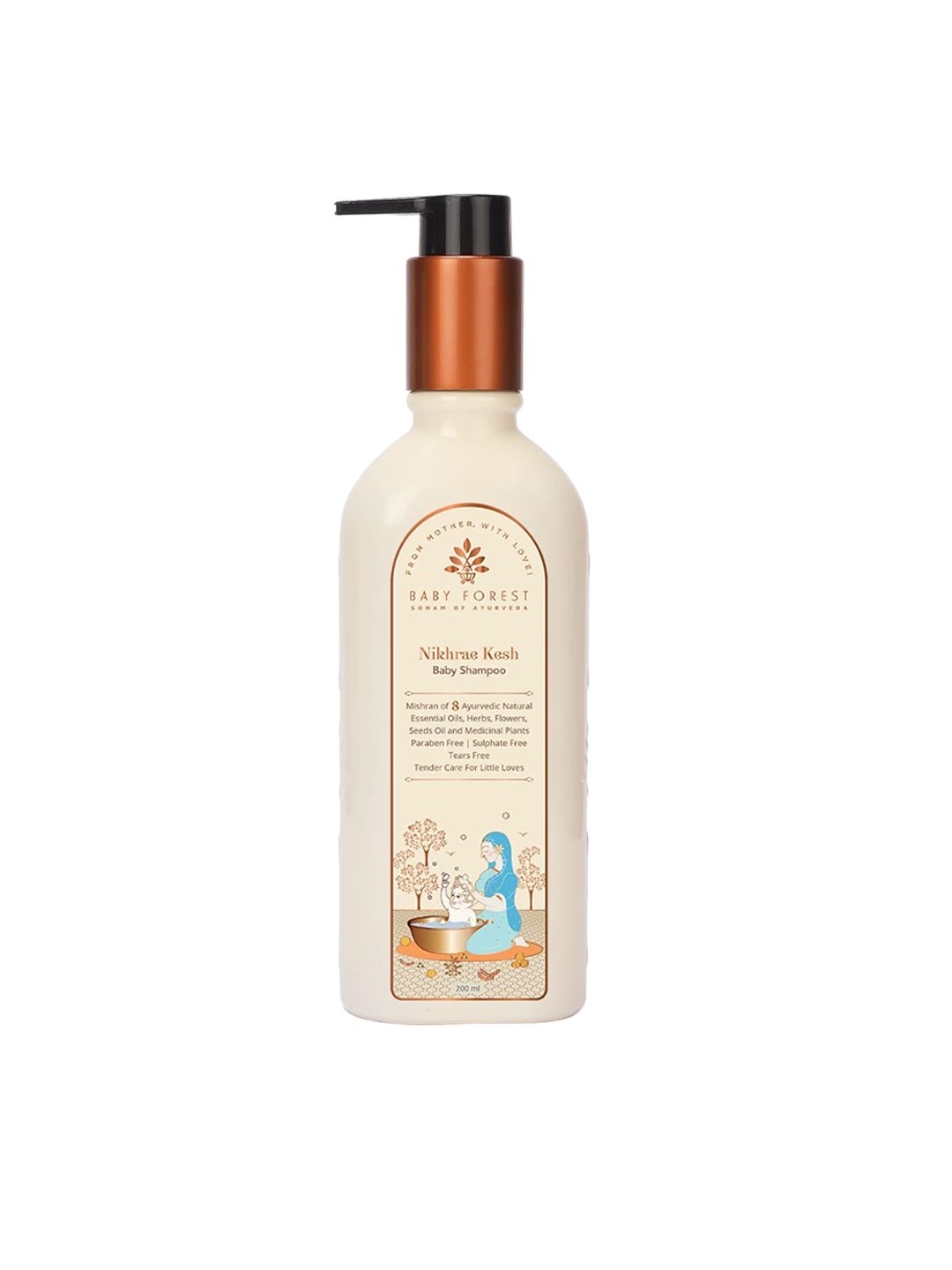 Baby Forest Nikhrae Kesh Shampoo-200ml-image-45