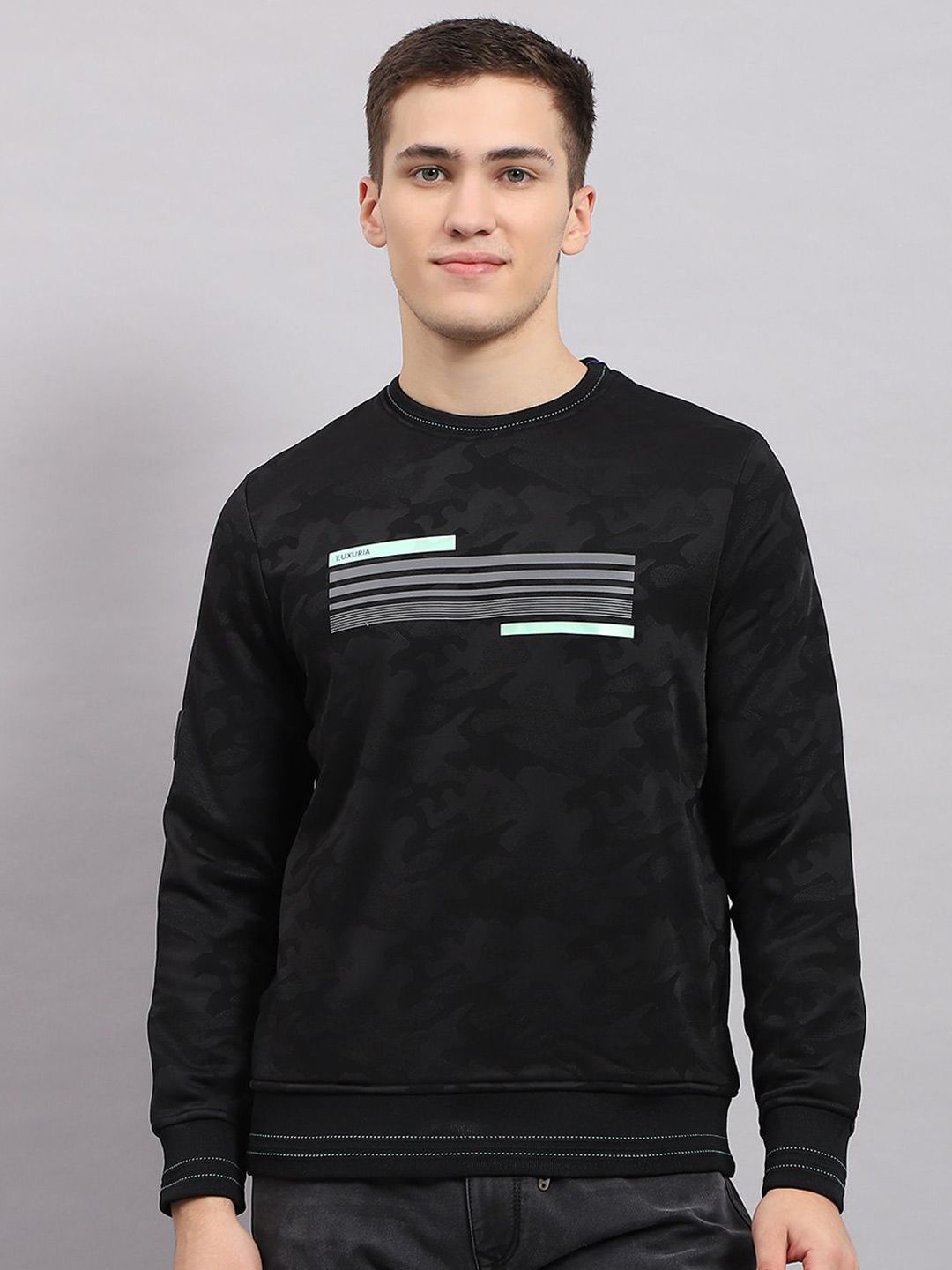 Monte Carlo Men Camouflage Printed Sweatshirt-picture-34