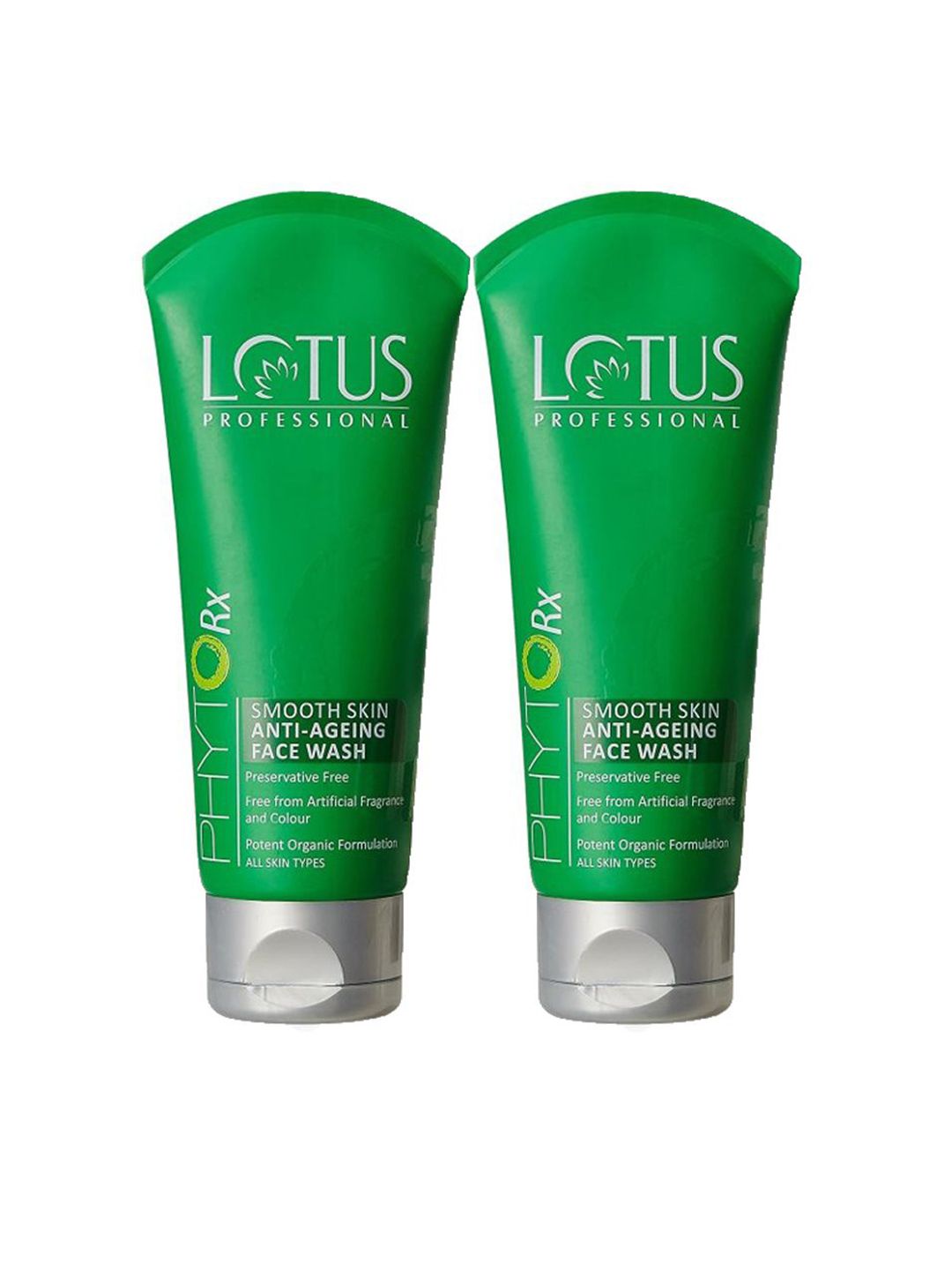 Lotus Professional Set Of 2 Phyto Rx Smooth Skin Anti Ageing Face Wash - 80 gm