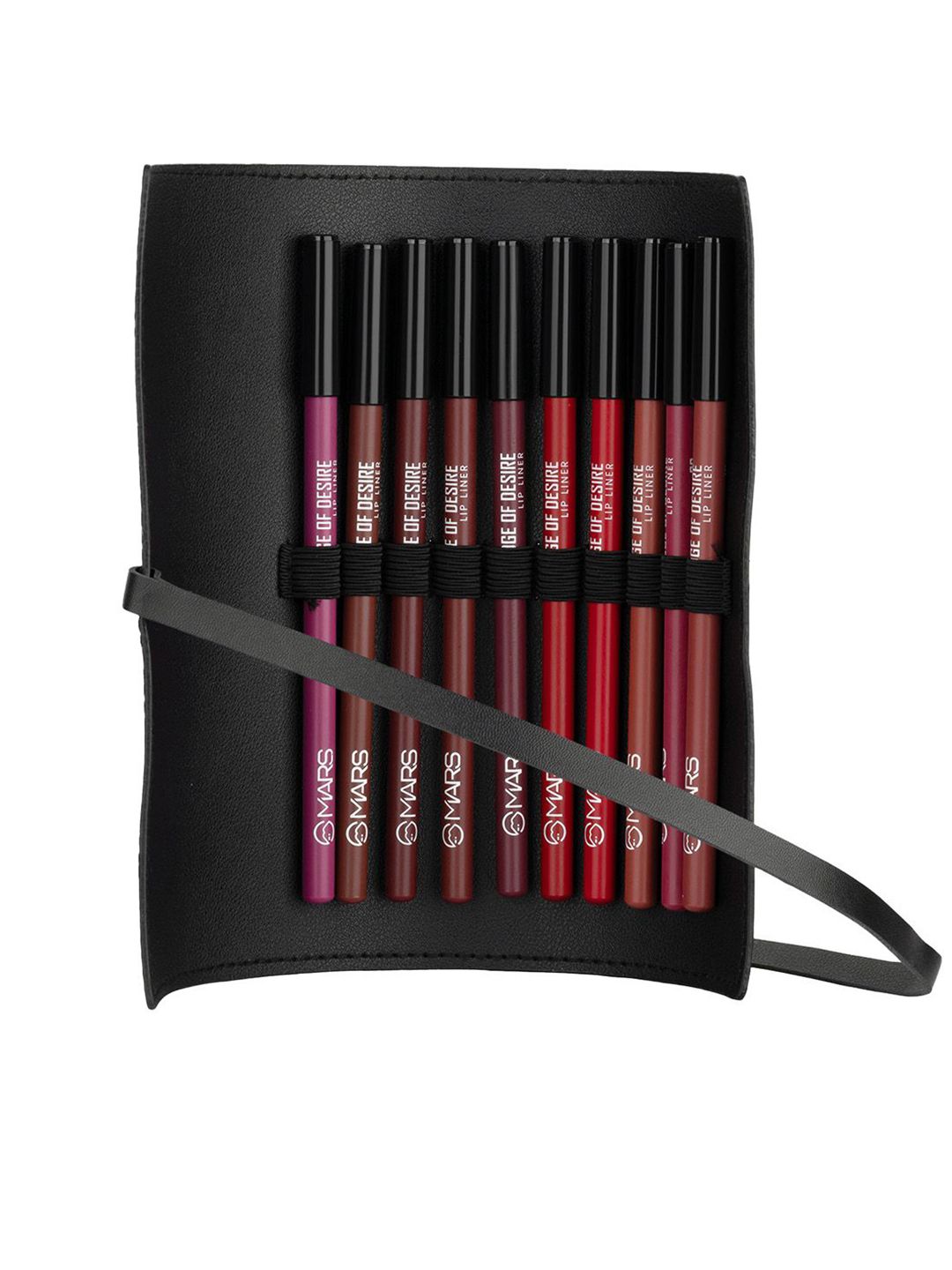 MARS Set Of 10 Long Lasting Lip Liner-1.4g Each-B-LP05B