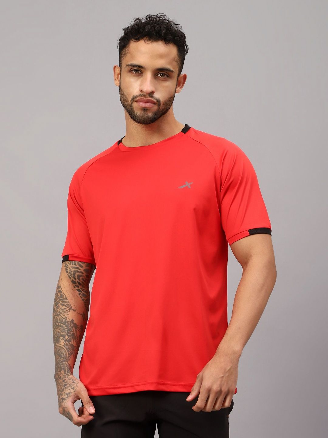 VECTOR X Men Solid Round Neck T-Shirt-picture-27