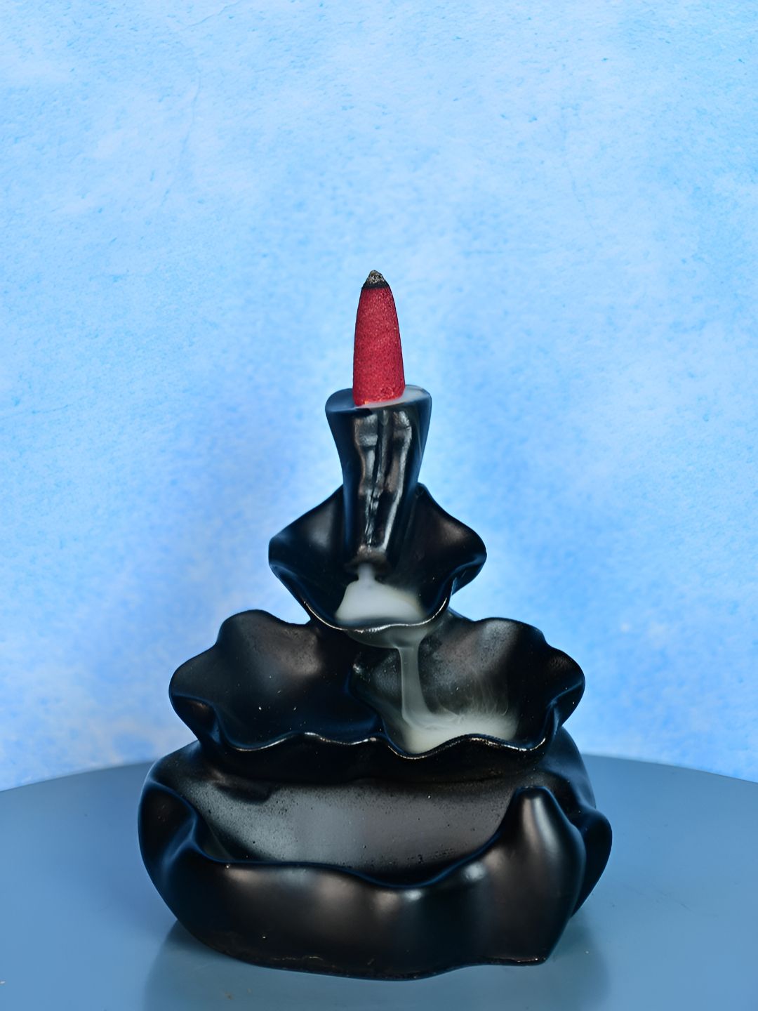SOWPEACE Black Choti Resin Smoke Fountain-picture-13