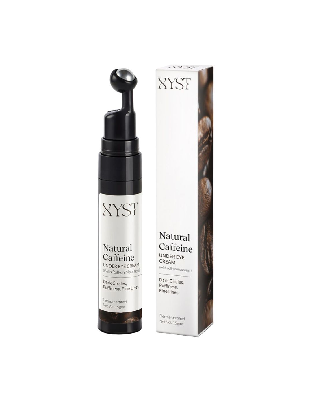 Xyst Natural Caffeine Under Eye Roll-On With Rosehip Oil-15g-picture-11