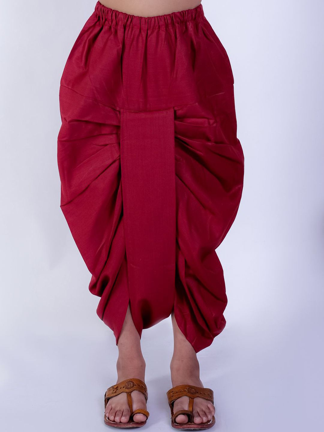 BownBee Boys Solid Cotton Dhoti Pant-picture-26