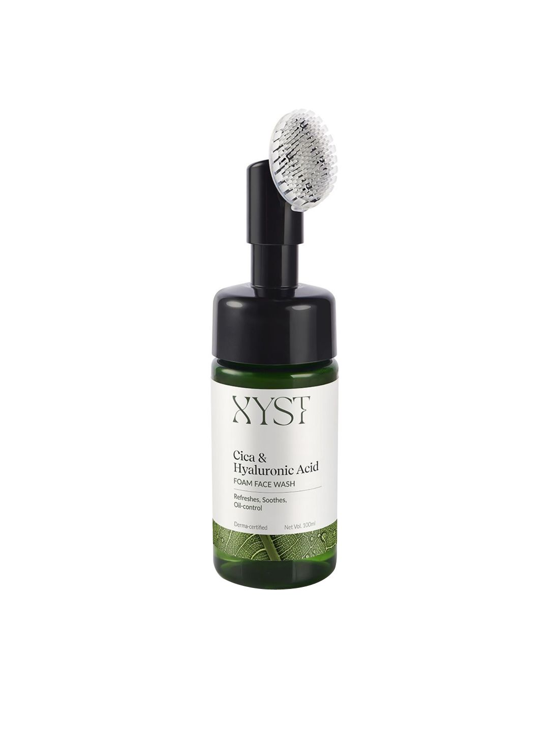 Xyst CICA & Hyaluronic Acid Foam Face Wash With Brush- 100ml-image-10