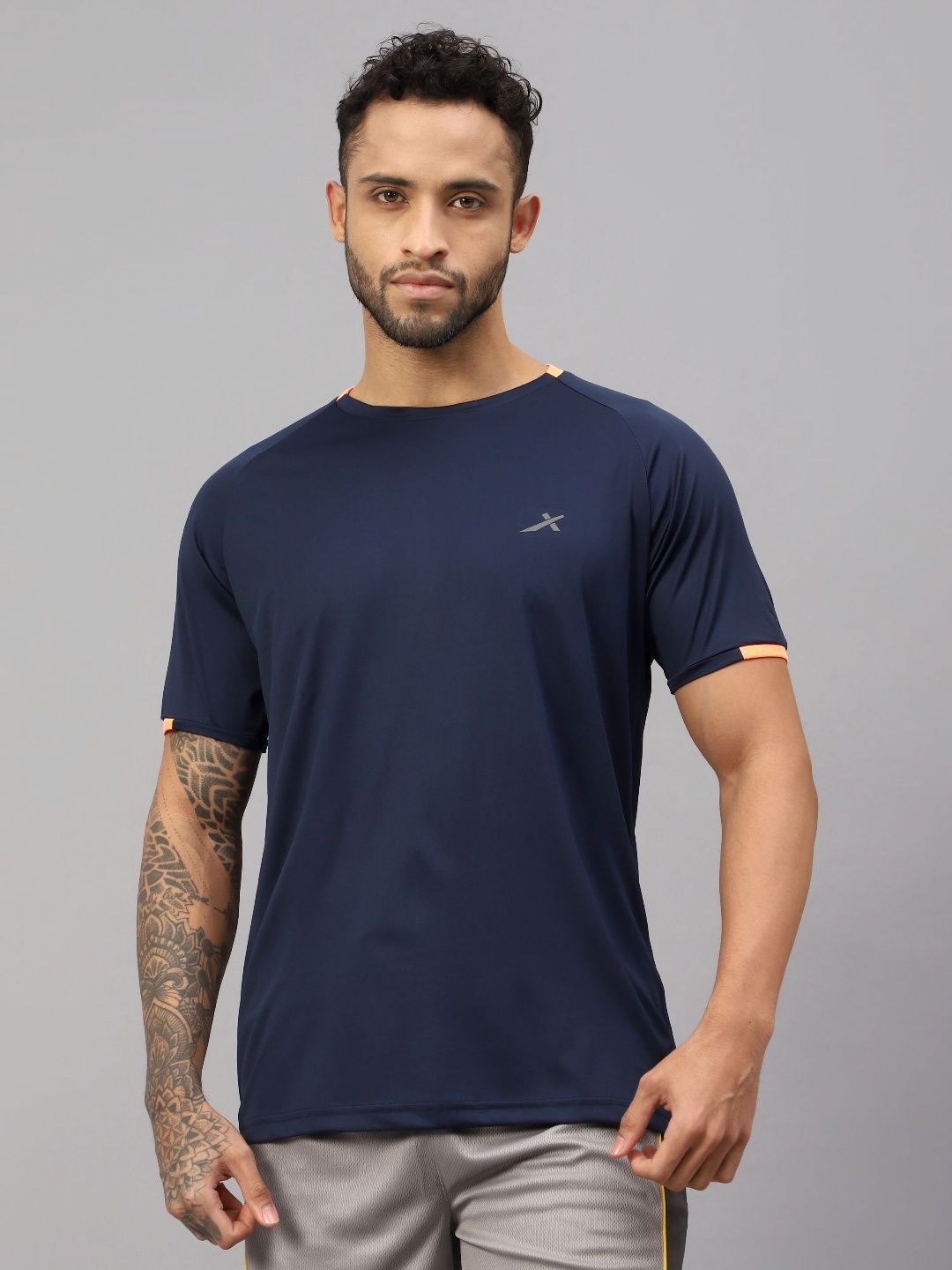 VECTOR X Men Solid Round Neck T-Shirt-picture-44