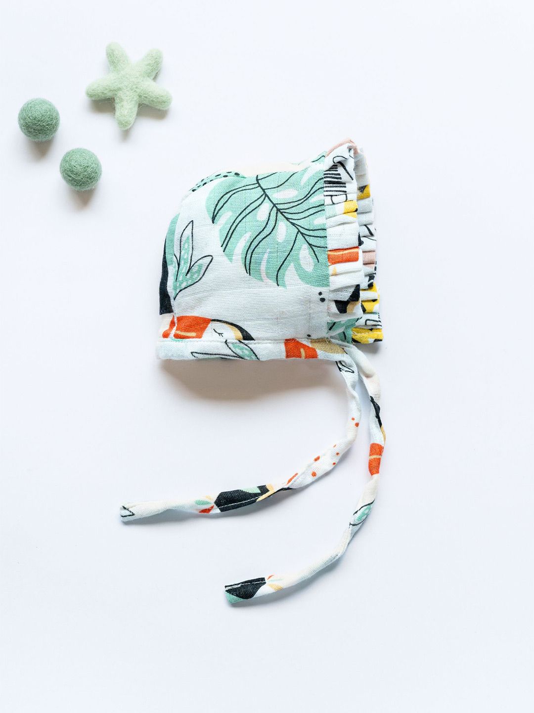 cocoon care Kids Printed Bonnet Style Beanie