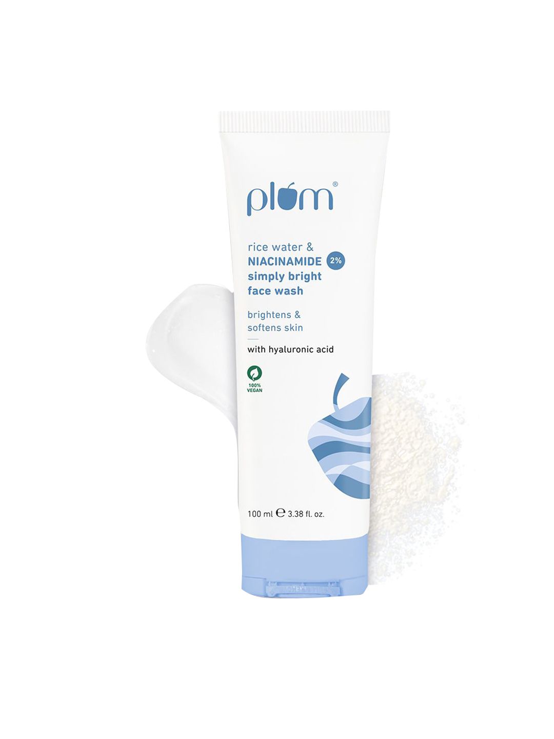 Plum Simply Bright 2% Niacinamide Face Wash With Rice Water-100ml