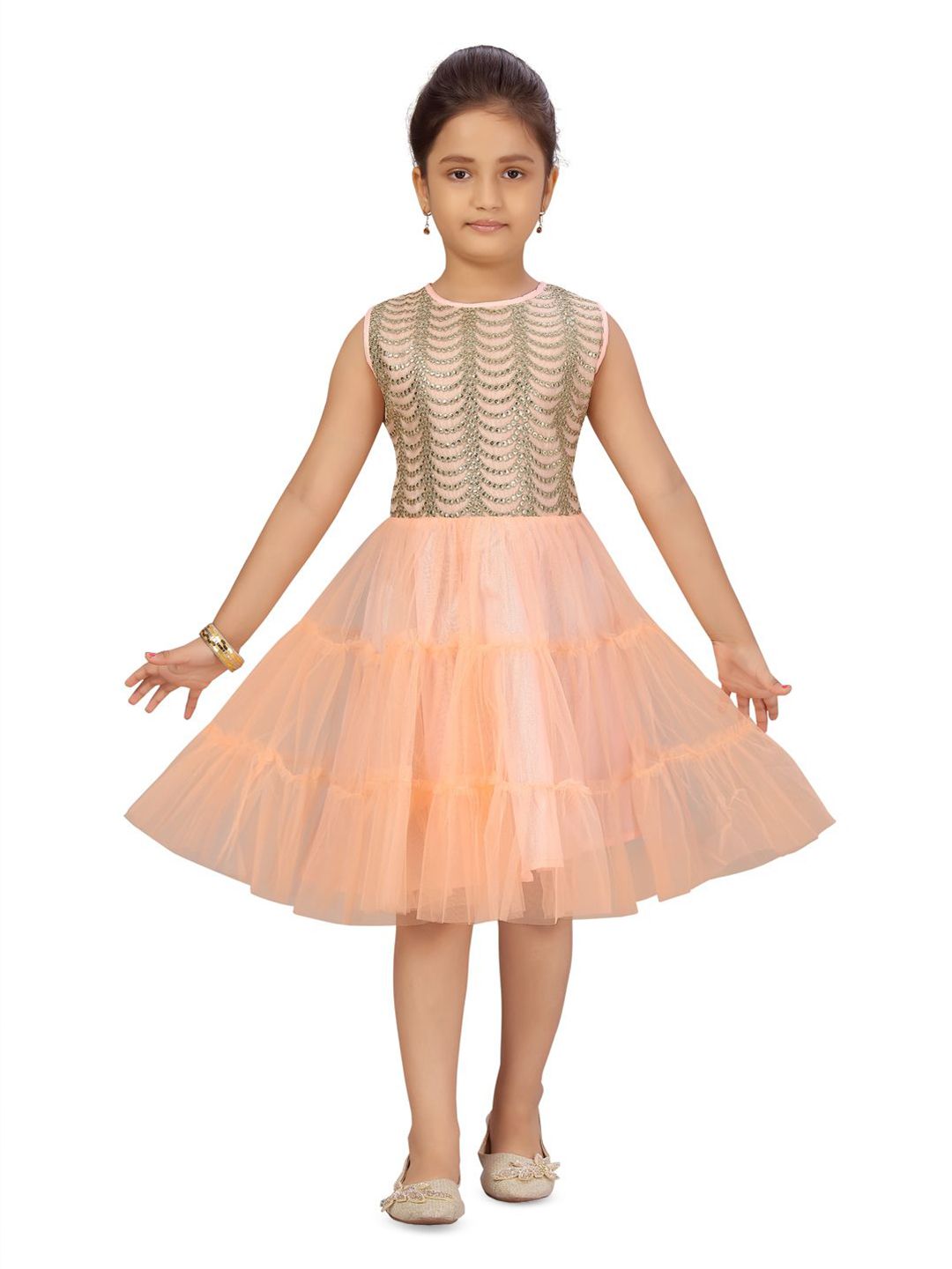 BAESD Net Fit & Flare Dress-picture-21