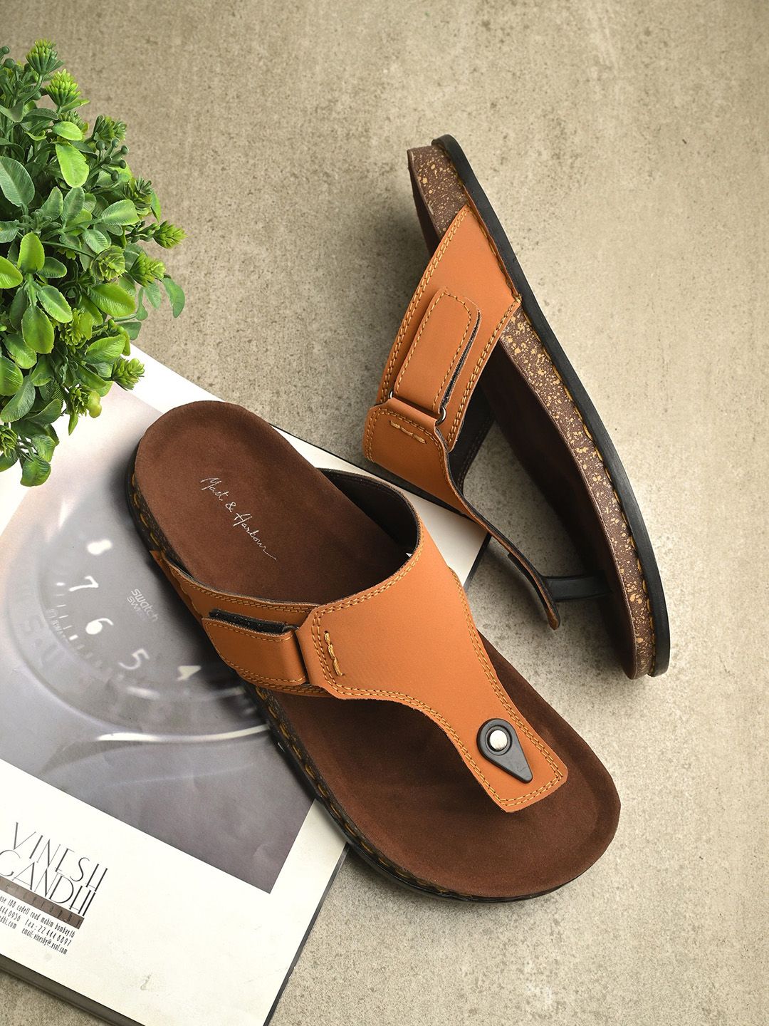 Mast & Harbour Men Comfort Sandals-picture-46