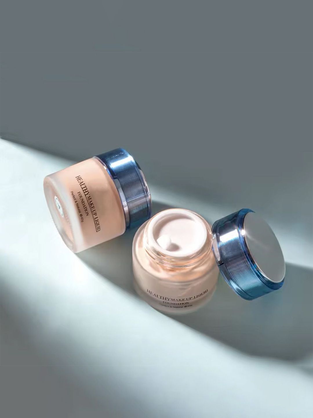 Adbeni Healthy Makeup Liquid Full Coverage Foundation Lotion-40g-Beige-F11001-image-4