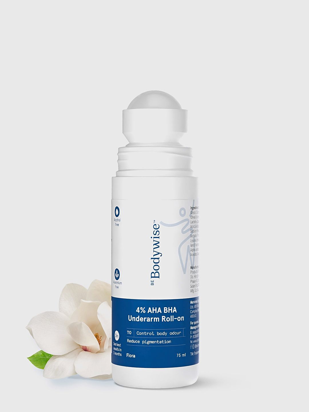 Be Bodywise 4% AHA BHA Underarm Roll On- 75ml-picture-58