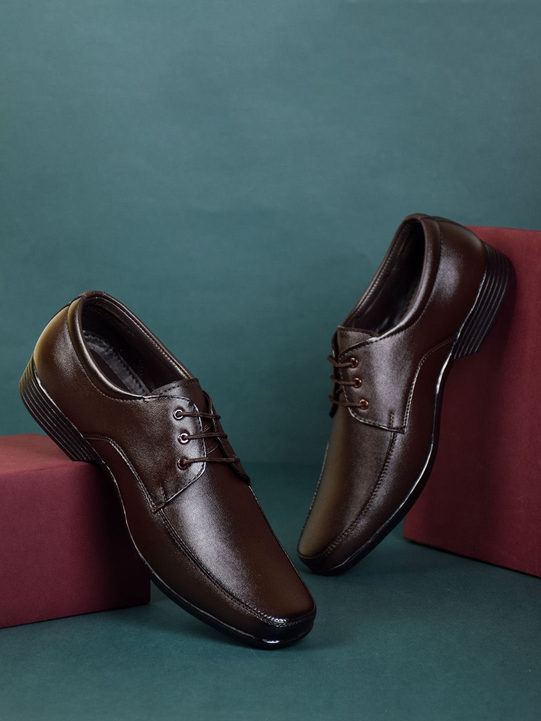HikBi Men  Leather Formal Shoes-image-40