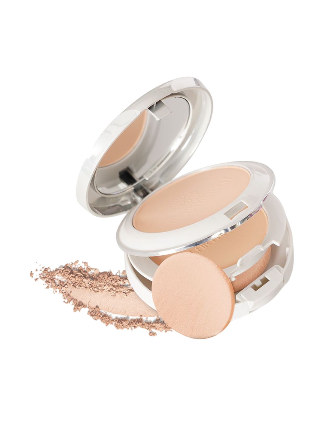 Hilary Rhoda 2 in 1 Compact With Matte & Shimmer Finish 20 g - Ivory 01-picture-35