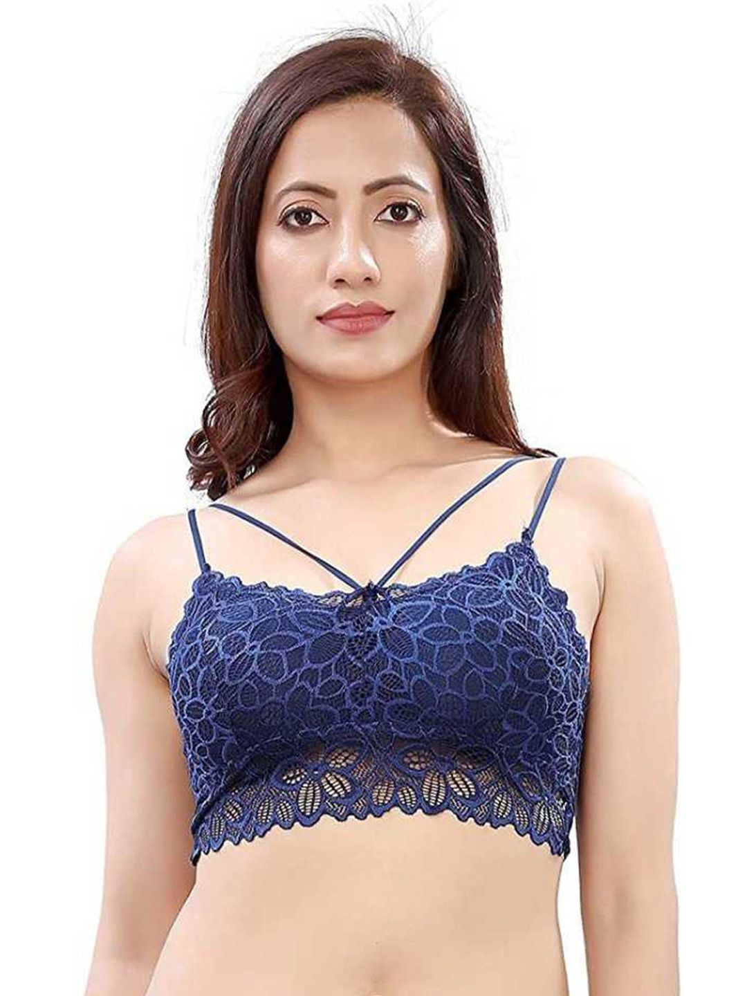 ComfyStyle Floral Bralette Bra Full Coverage Underwired Lightly Padded-picture-23