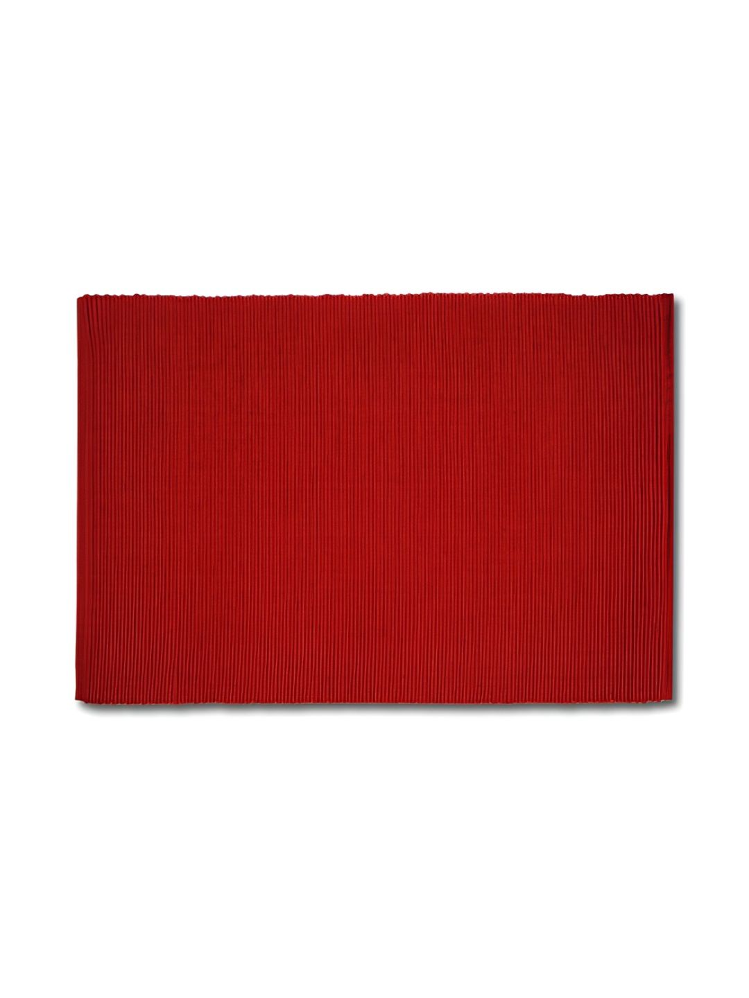 Fabindia Set of 6 Red Cotton Table Placemats-image-3