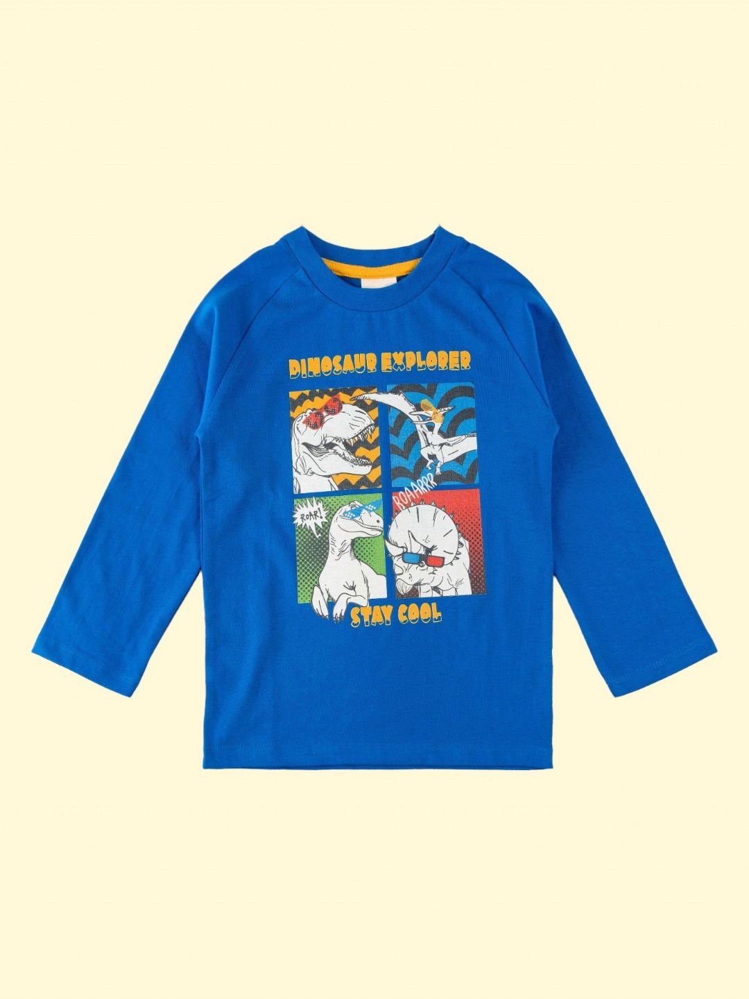 BAESD Boys Printed V-Neck Applique T-shirt-picture-11