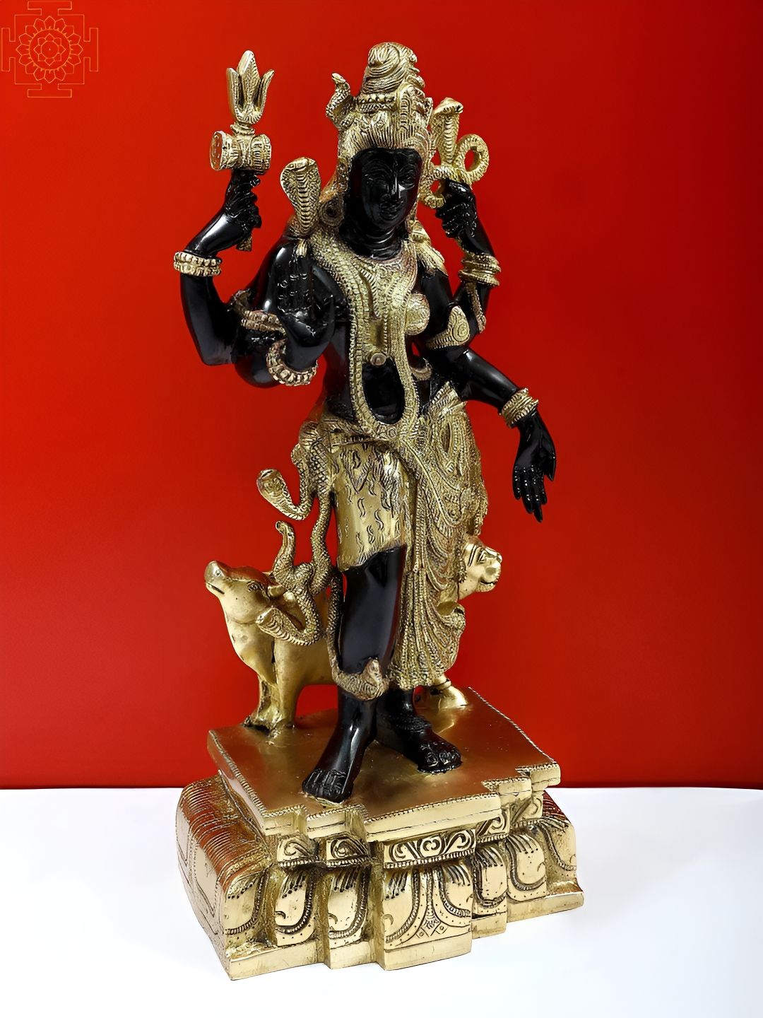 Exotic India Black Religious Idol Showpiece-picture-13