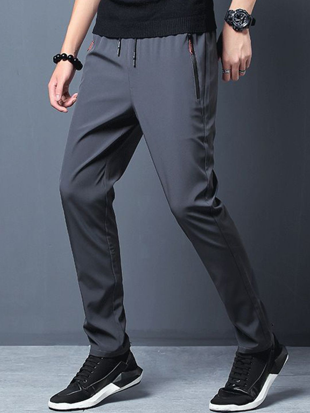 StyleCast Men Slim Fit Trousers-picture-13