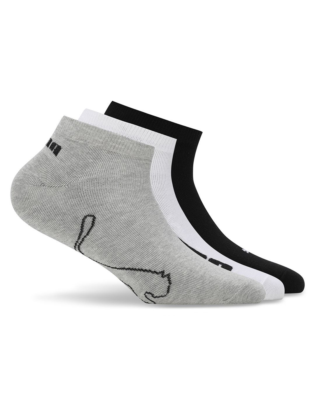 Puma Lifestyle Unisex Pack Of 3 Sneaker Socks-picture-11