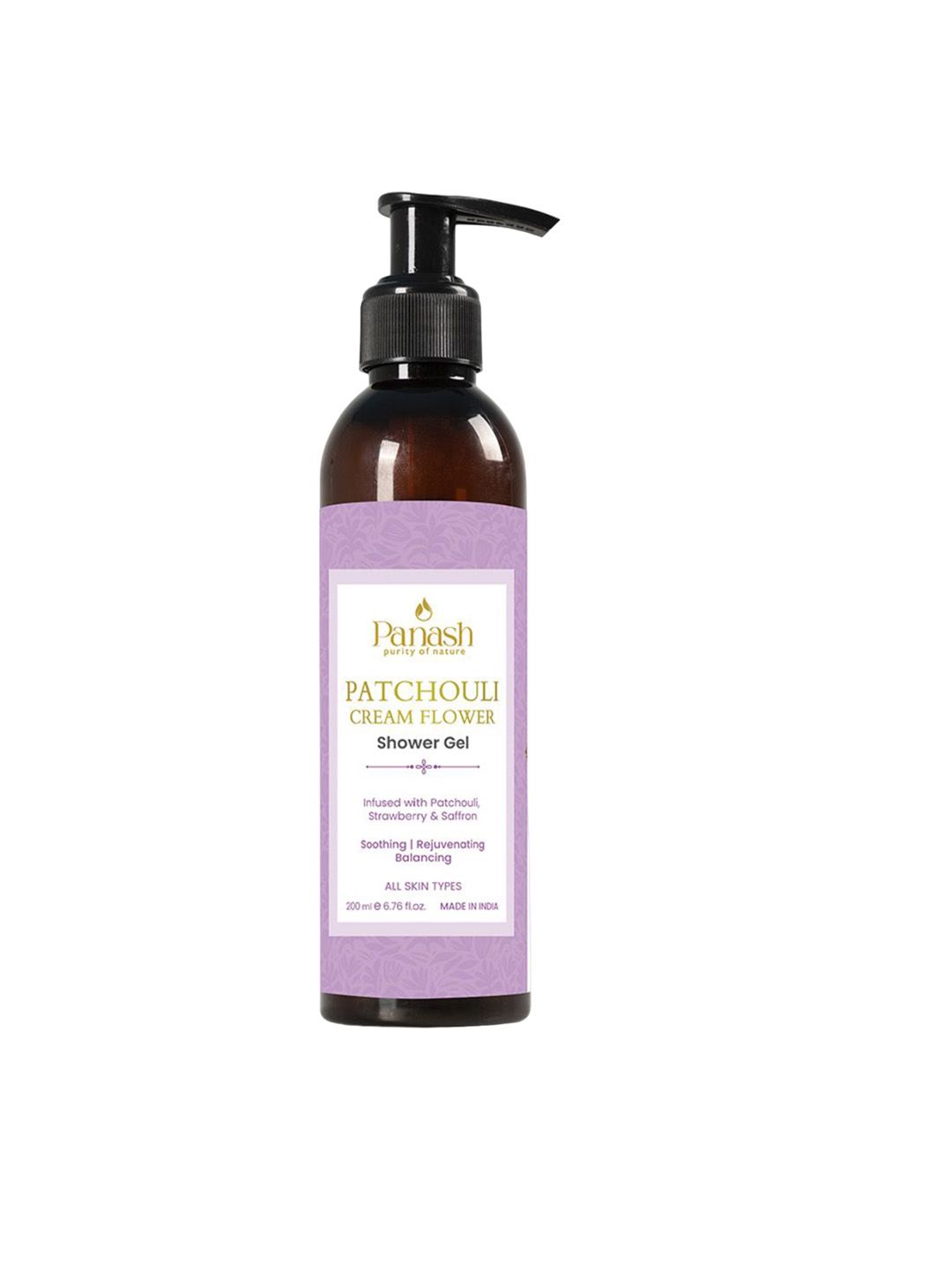PANASH Patchouli Cream Flower Shower Gel - 200ml-image-29