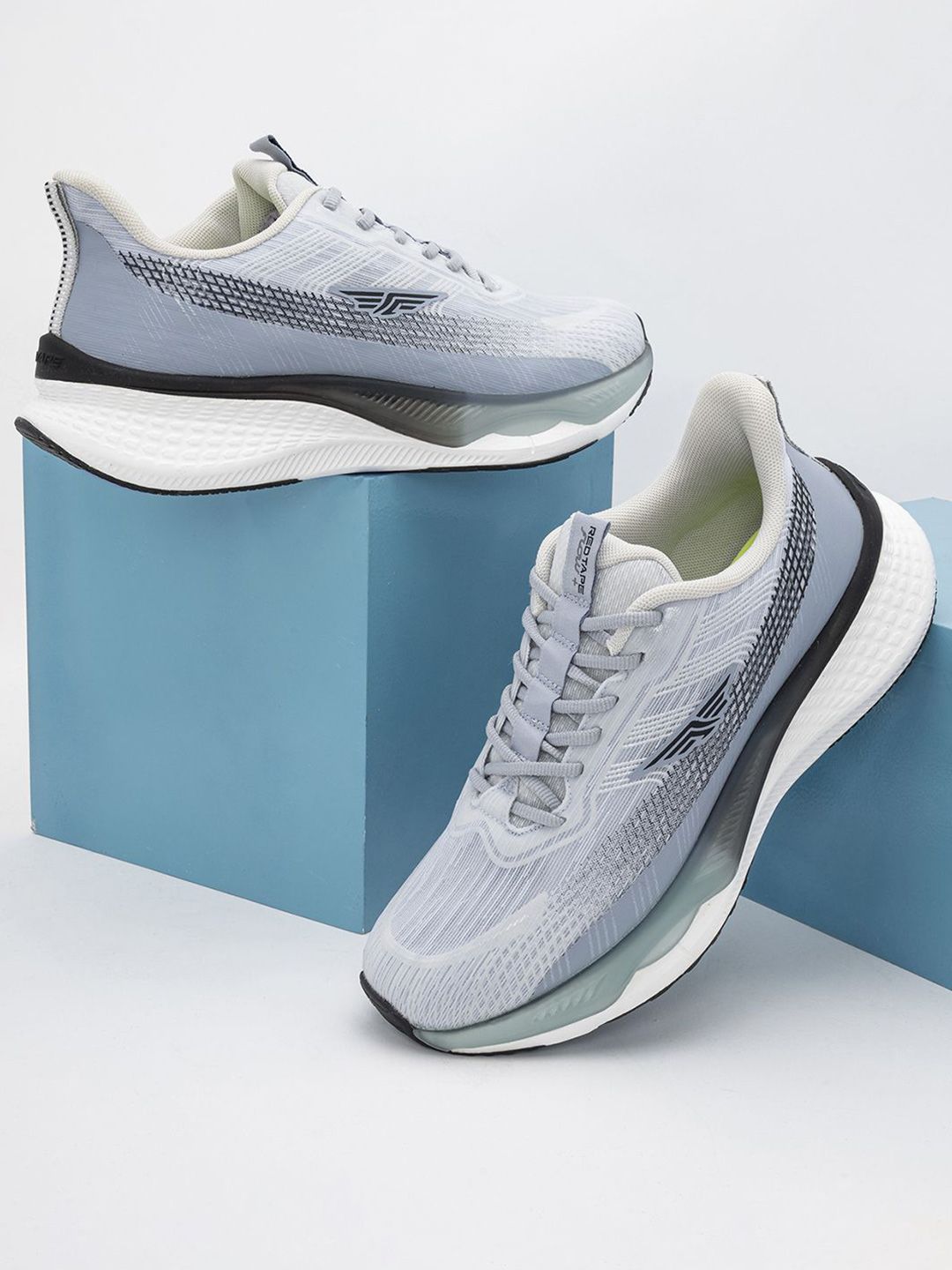 Red Tape Men Mesh Walking Non-Marking Shoes