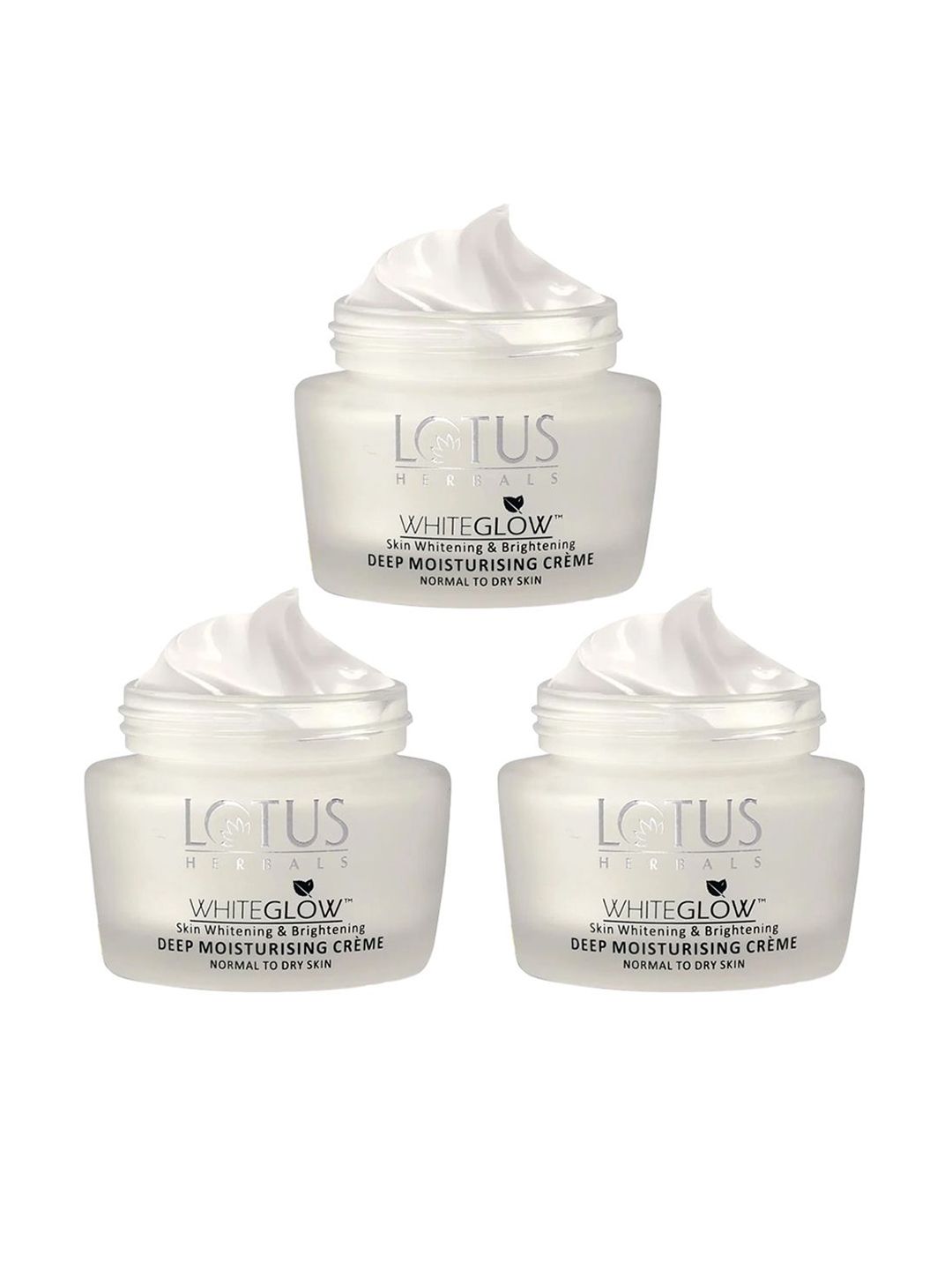 Lotus Herbals Whiteglow Set Of 3 Skin Whitening & Brightening Moisturizing Cream -60gEach-picture-33