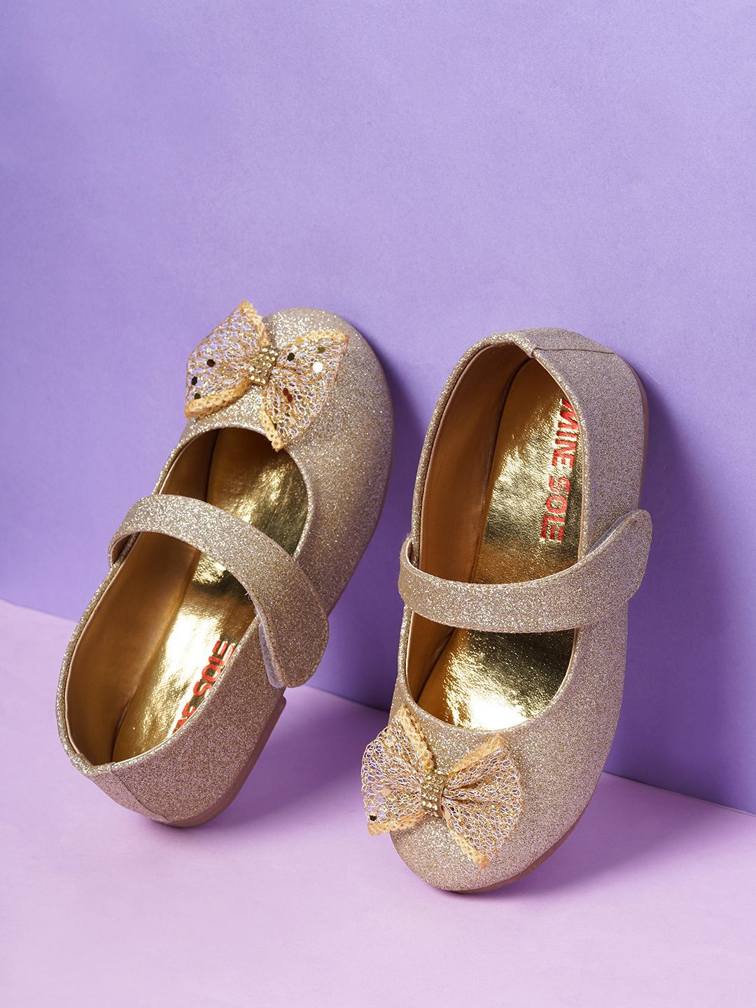 Minesole Girls Embellished Ballerinas Flats-picture-21