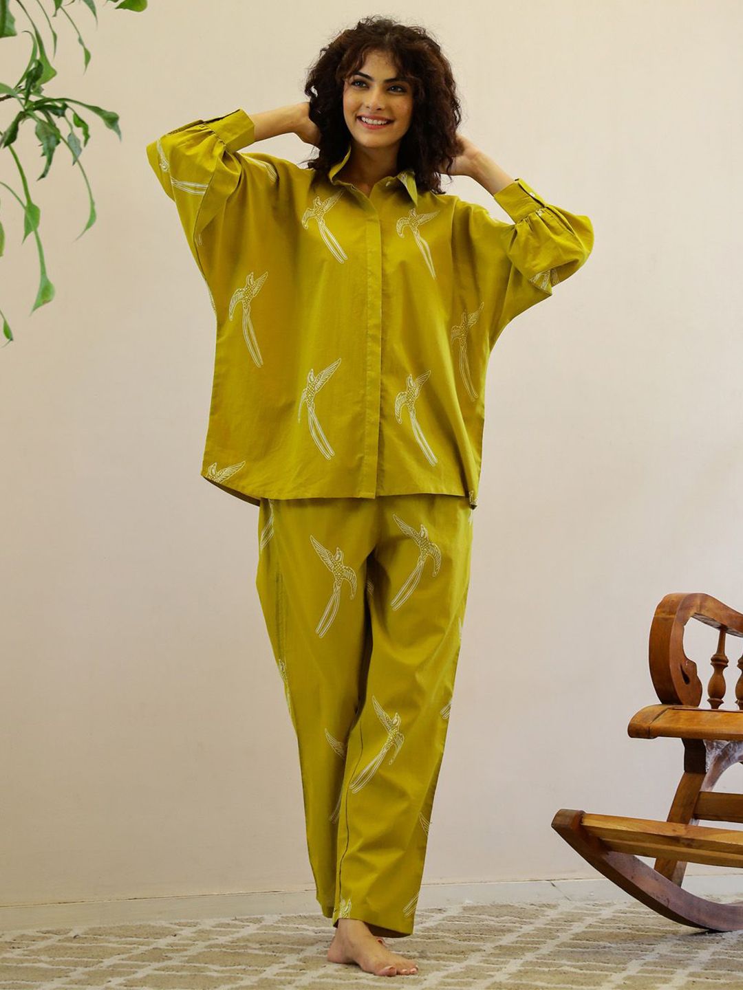SANSKRUTIHOMES Women Printed Night suit-picture-18