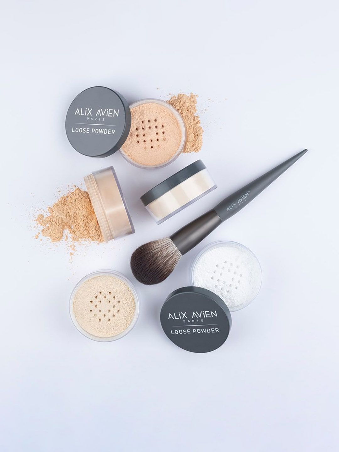 ALIX AVIEN PARIS Infinity Touch Loose Powder-21.5gm-Nude ivory-image-10