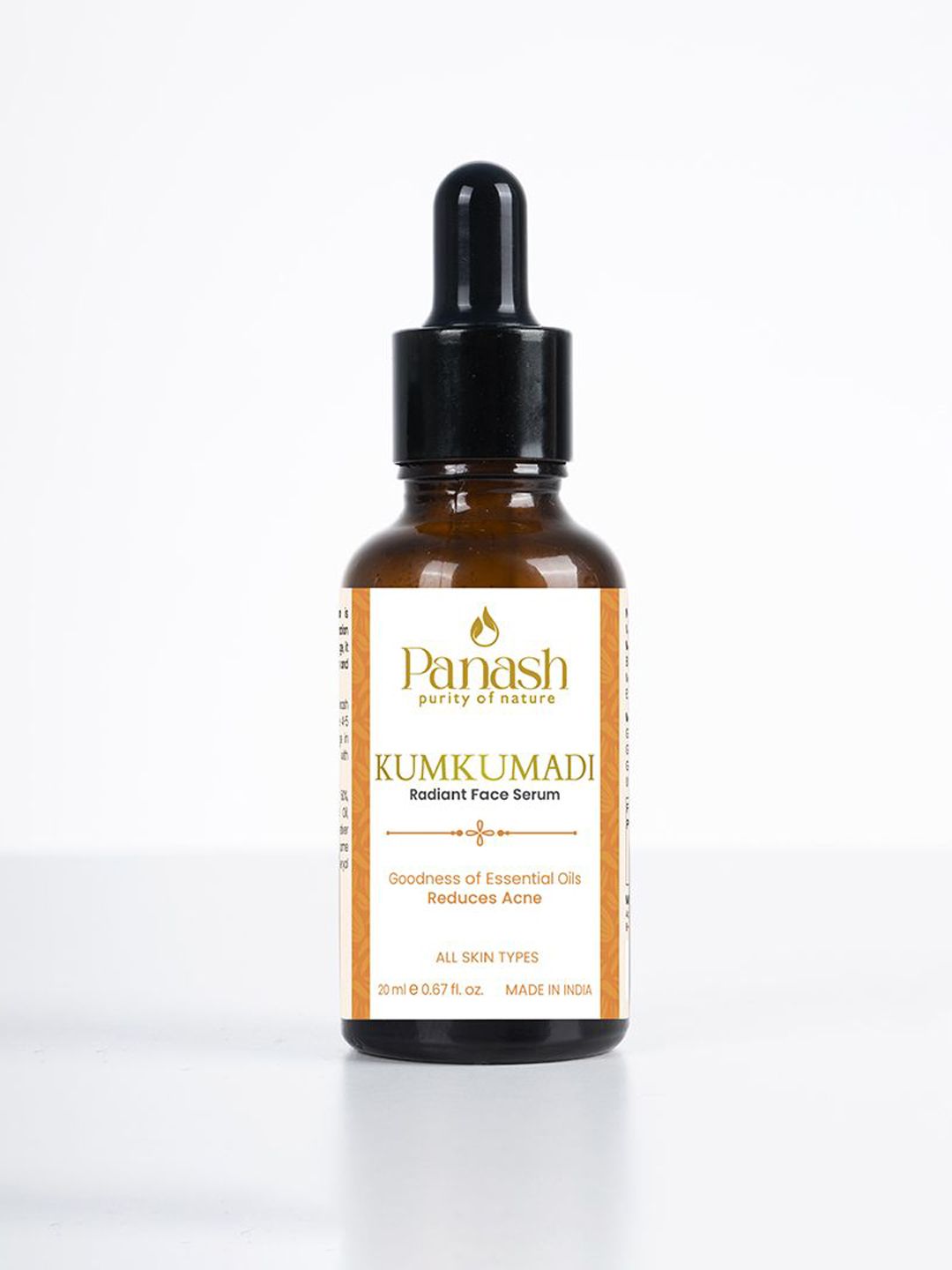 PANASH Purity Of Nature Kumkumadi Radiant Serum - 30ml-image-31