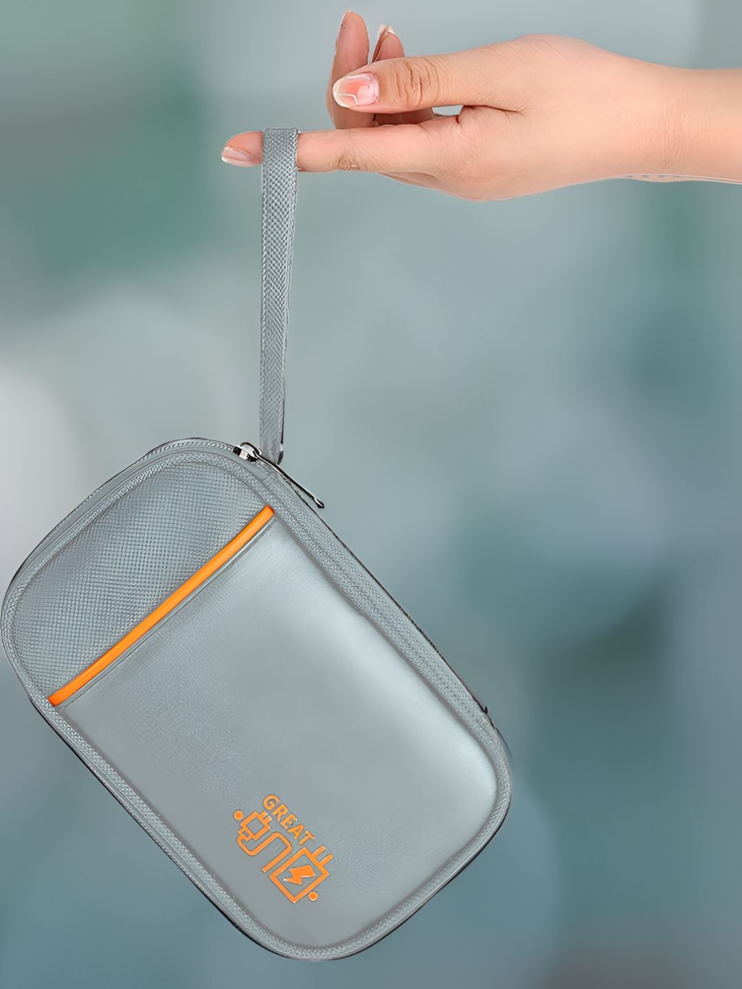Aura Grey Set of 1 Water Resistant Multi-Utility Organisers-image-18