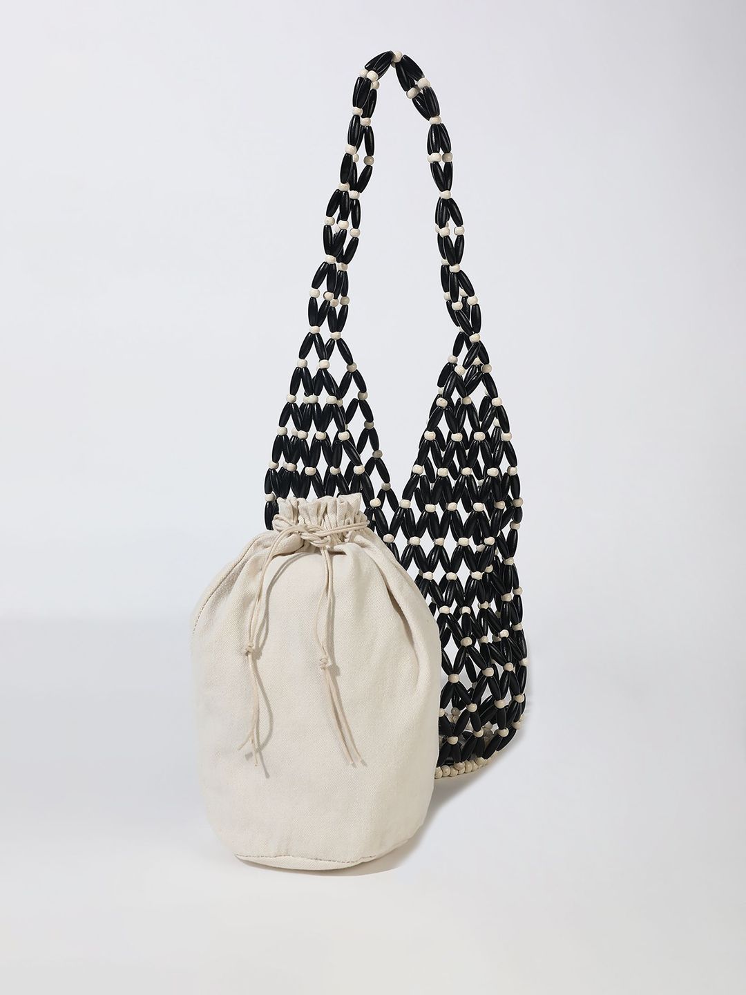 LULU & SKY Textured Oversized Structured Handheld Bag with Quilted-picture-14