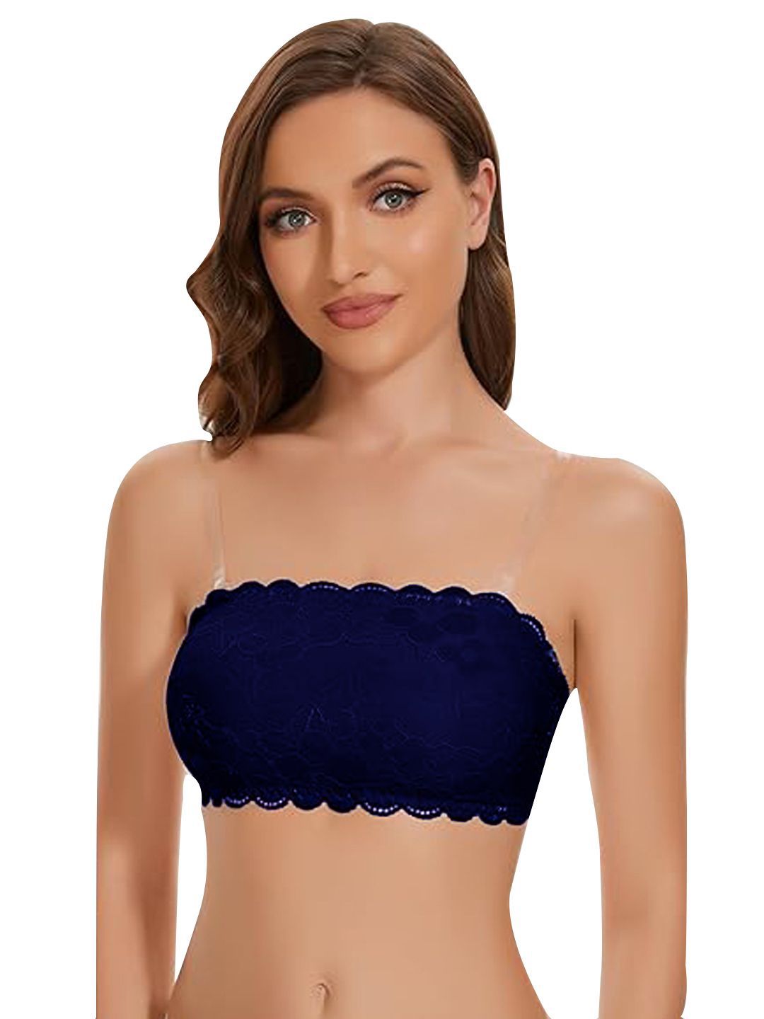 ComfyStyle Floral Bandeau Full Coverage Bra-picture-52